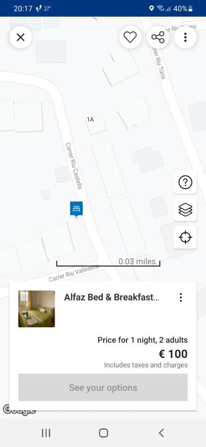 Alfaz Bed & Breakfast L'Alfàs del Pi Eksteriør billede